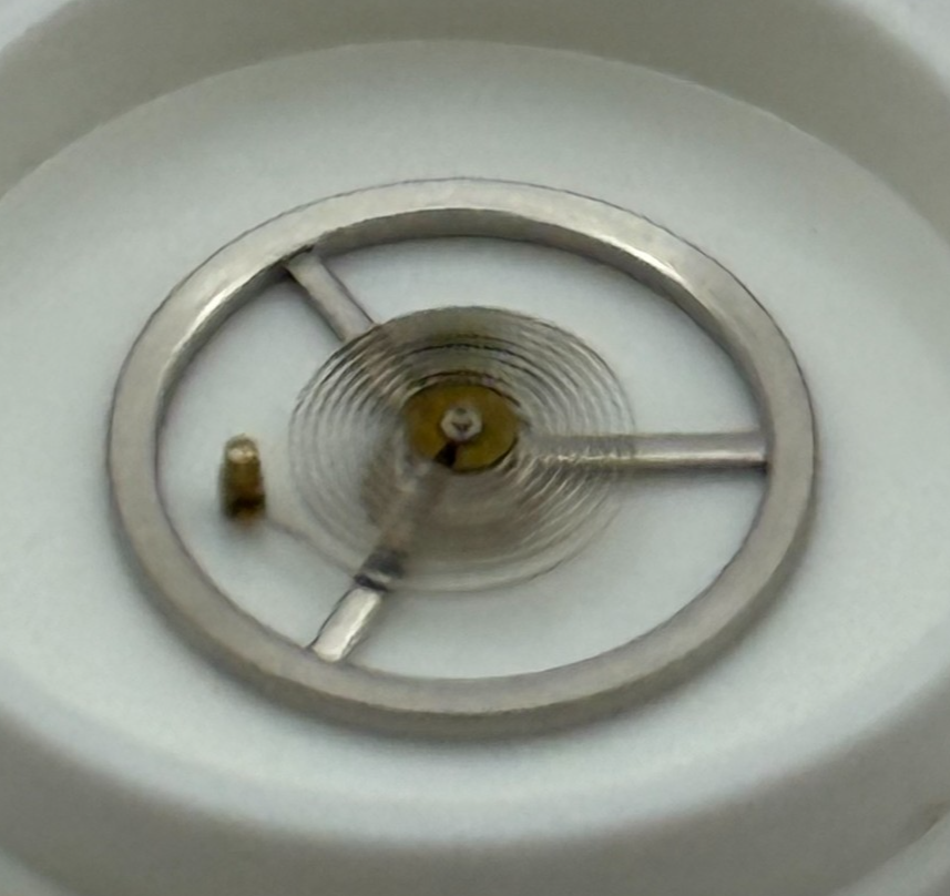 Ebosa 65 Balance Wheel Complete And Spring 12½’’’ Watch Movement Parts NOS