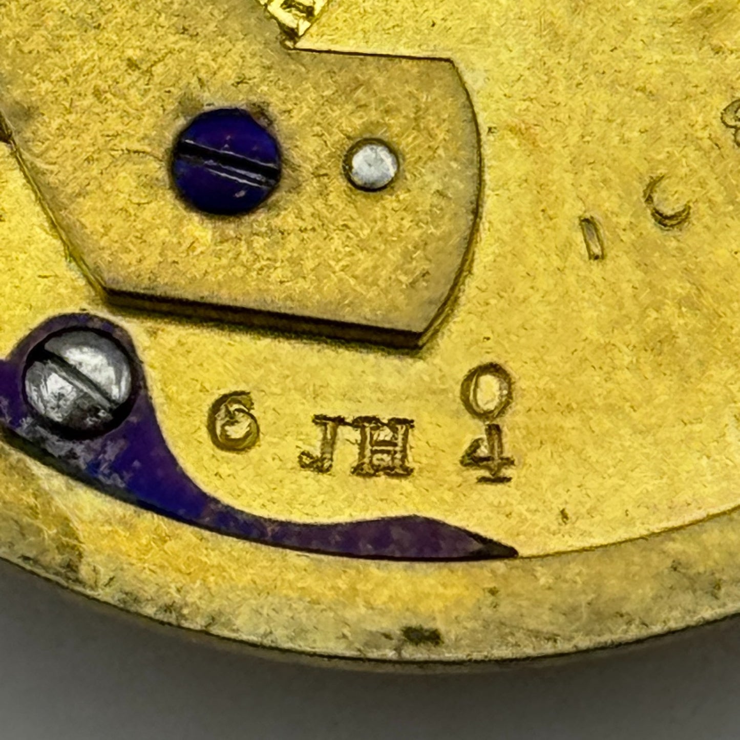 Fusee Pocket Watch Movement Antique English Key Wound Parts Repair Spares 35.9mm