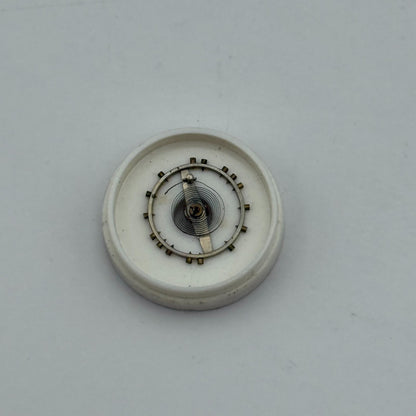 FEF 30 Balance Complete 13''' Renata 166 Watch Movement Parts Vintage Damaged