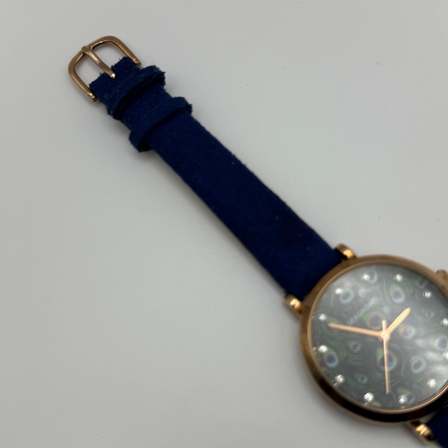 Working Ladies Sekonda Peacock Dial 34mm Quartz Watch New Battery Adjustable