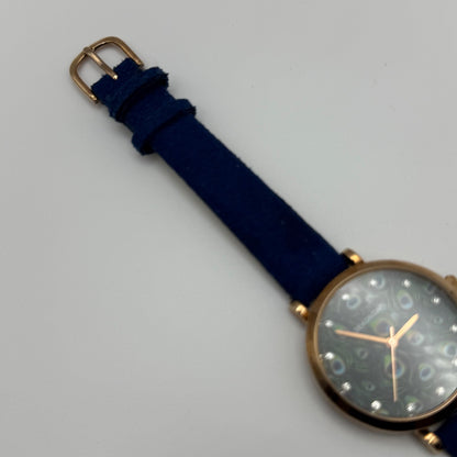 Working Ladies Sekonda Peacock Dial 34mm Quartz Watch New Battery Adjustable