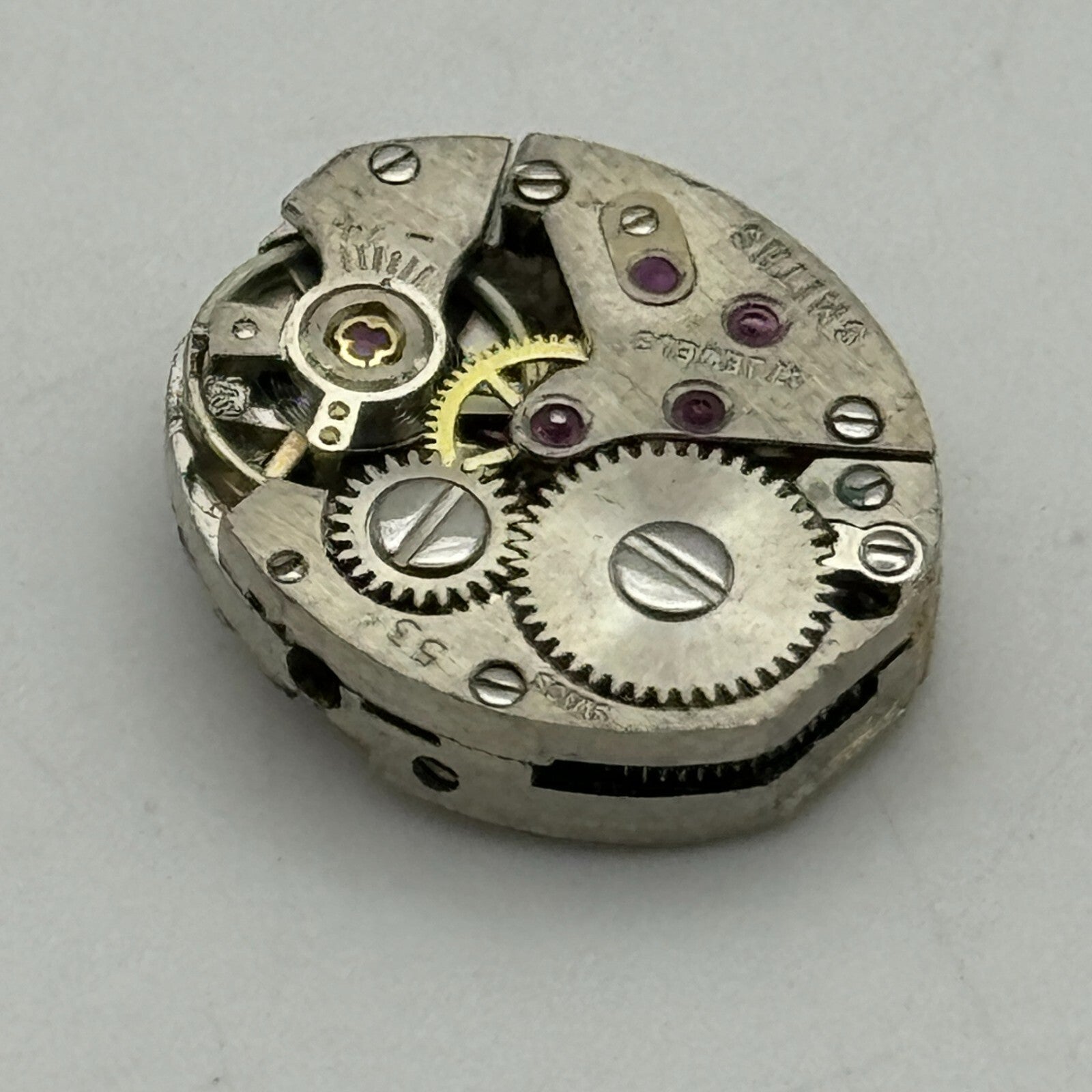 13mm Ladies Smiths AS 1012 A Schild Manual Wind Swiss Watch Movement PARTS