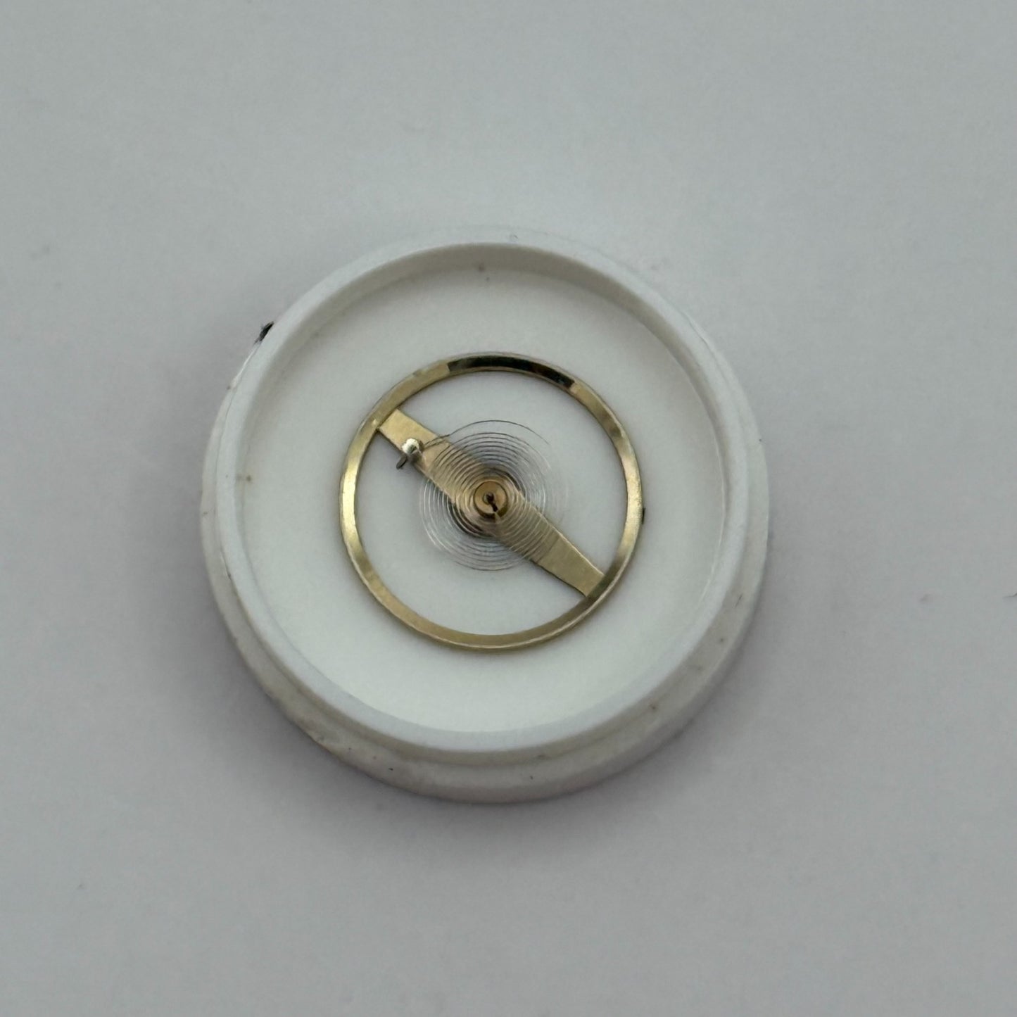 ST 1800 1805 Balance Wheel Complete And Spring  1508 M Watch Movement Parts NOS