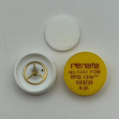 BFG 582/21 Balance Wheel Complete And Spring 1841 Watch Movement Parts