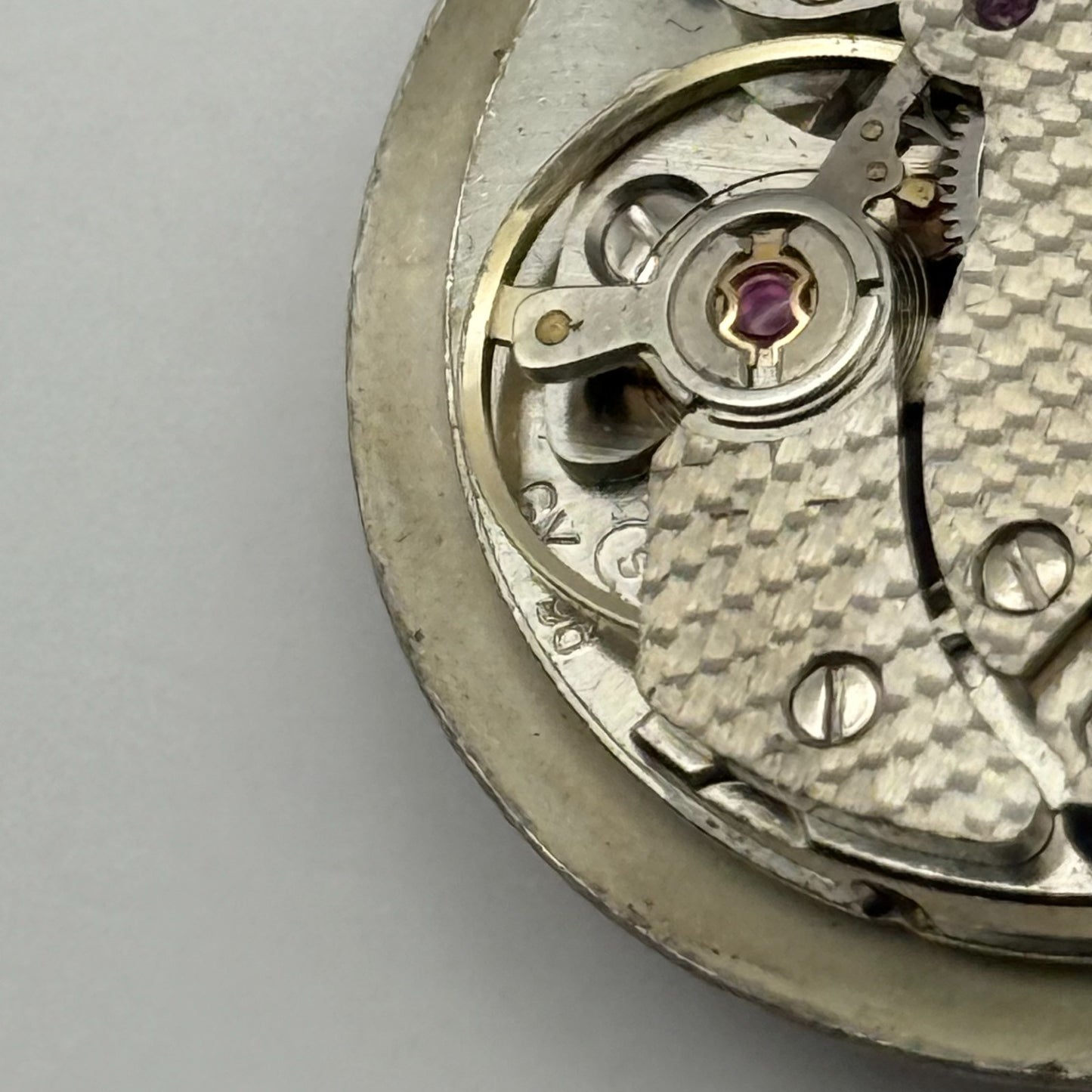 FHF ST 96 Watch Movement Astral Manual Wind Vintage Swiss Parts Repair 25.6mm