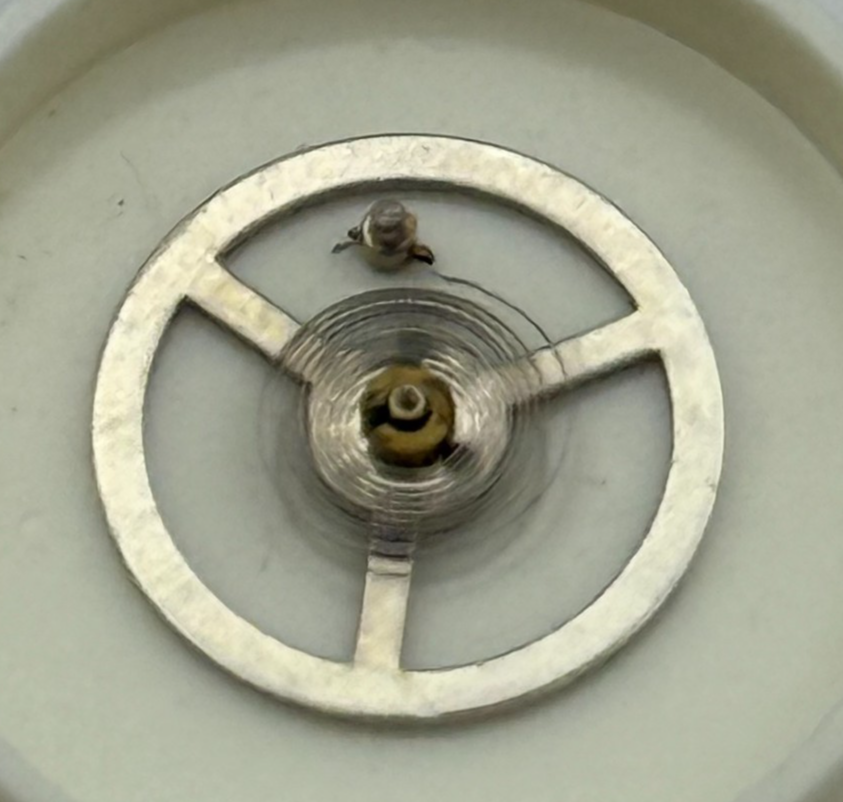 Smith 102 TY SP Balance Wheel Complete And Spring 10½’’’ Watch Movement Parts