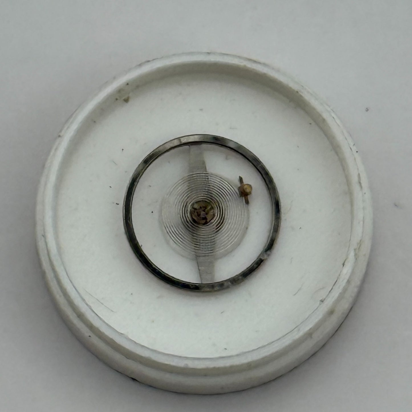 Oris 361 Balance Wheel Complete And Spring  9¾’’’ 380 Watch Movement Parts NOS