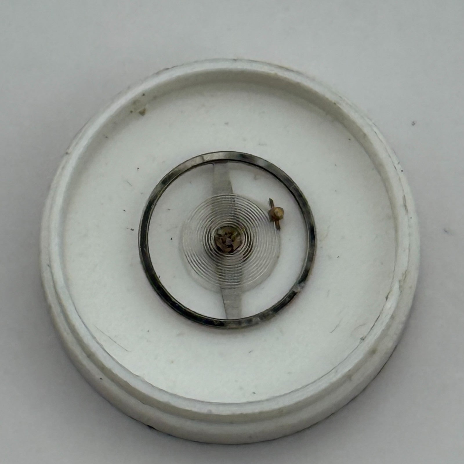 Oris 361 Balance Wheel Complete And Spring  9¾’’’ 380 Watch Movement Parts NOS