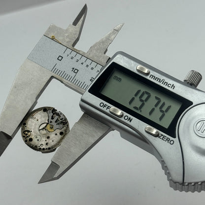 19.7mm Visible Patent 51489 FHF 8 Manual Wind Swiss Watch Movement PARTS SPARES