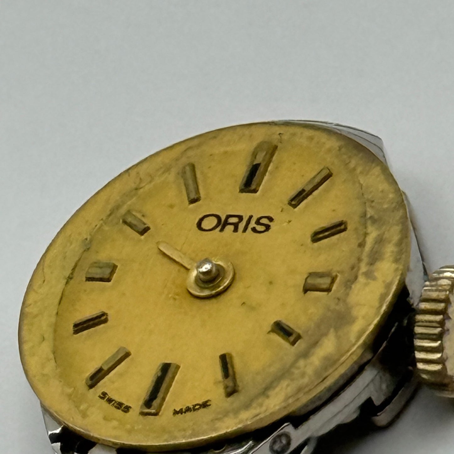 Oris 440  Watch Movement Manual Wind Vintage Swiss Parts Repair Spares 18.2mm