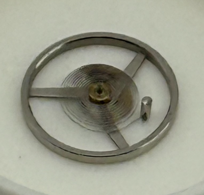 ETA 2485 Balance Wheel Complete And Spring 1379 M Watch Movement Parts NOS