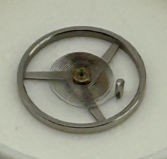 ETA 2485 Balance Wheel Complete And Spring 1379 M Watch Movement Parts NOS