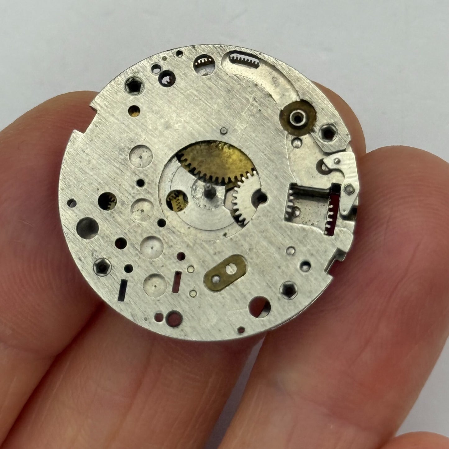 26.9mm Vintage BFG 866 Partial Swiss Manual Wind Watch Movement PARTS REPAIR