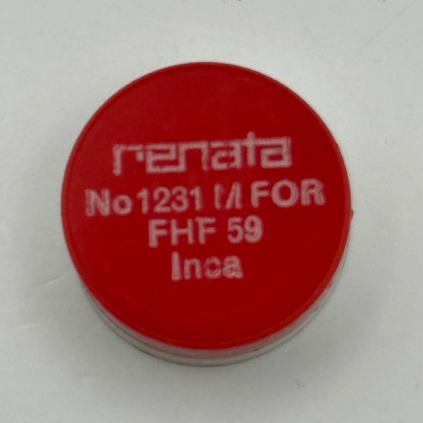 FHF 59 Inca Balance Wheel Complete And Spring 1231 M Watch Movement Parts NOS