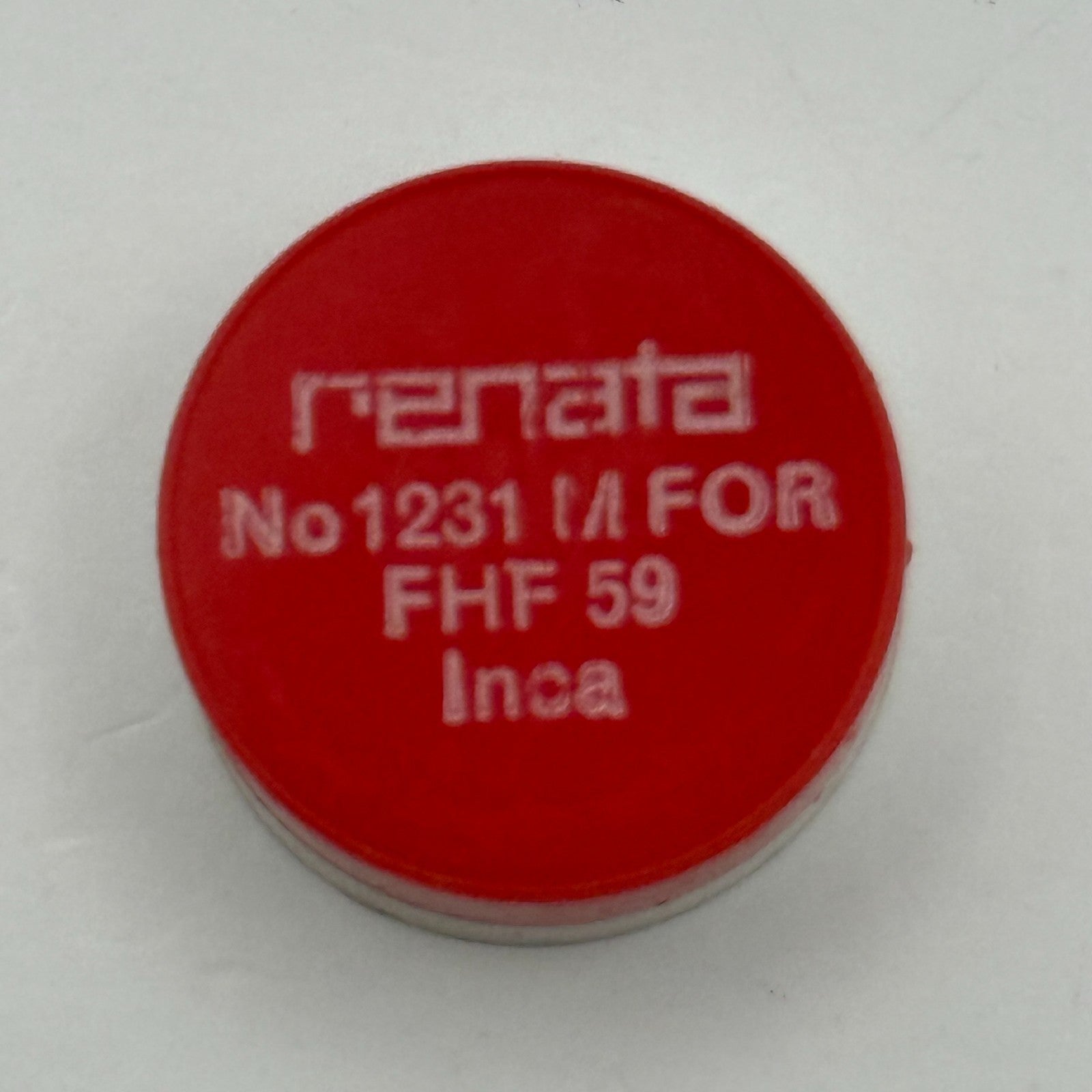 FHF 59 Inca Balance Wheel Complete And Spring 1231 M Watch Movement Parts NOS