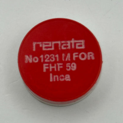 FHF 59 Inca Balance Wheel Complete And Spring 1231 M Watch Movement Parts NOS