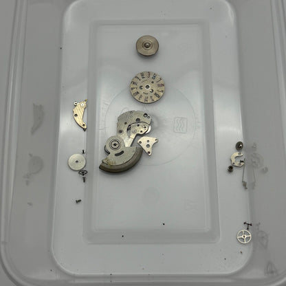 Seiko 7009A Automatic Watch Movement Day Date Japan Vintage Parts Repair 27.3mm