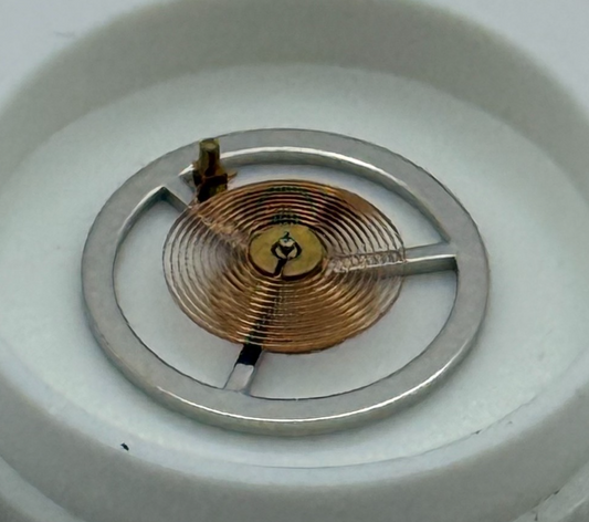BFG 866 Balance Wheel Complete And Spring PL 65 Watch Movement Parts NOS