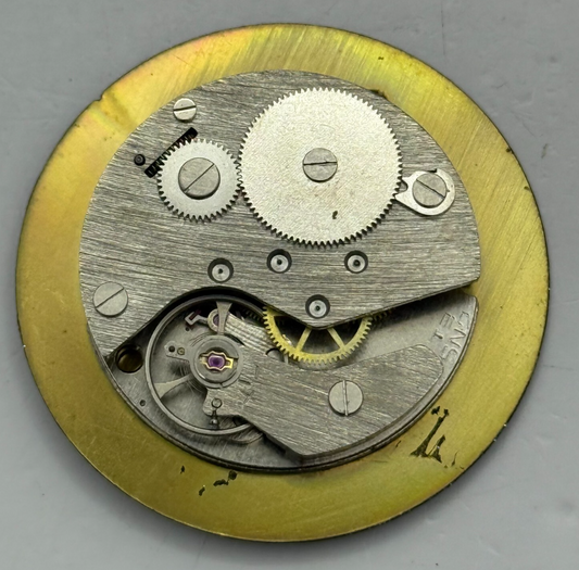 28.9mm Vintage Lazer Nanjing SN2 Manual Wind Watch Movement PARTS REPAIR
