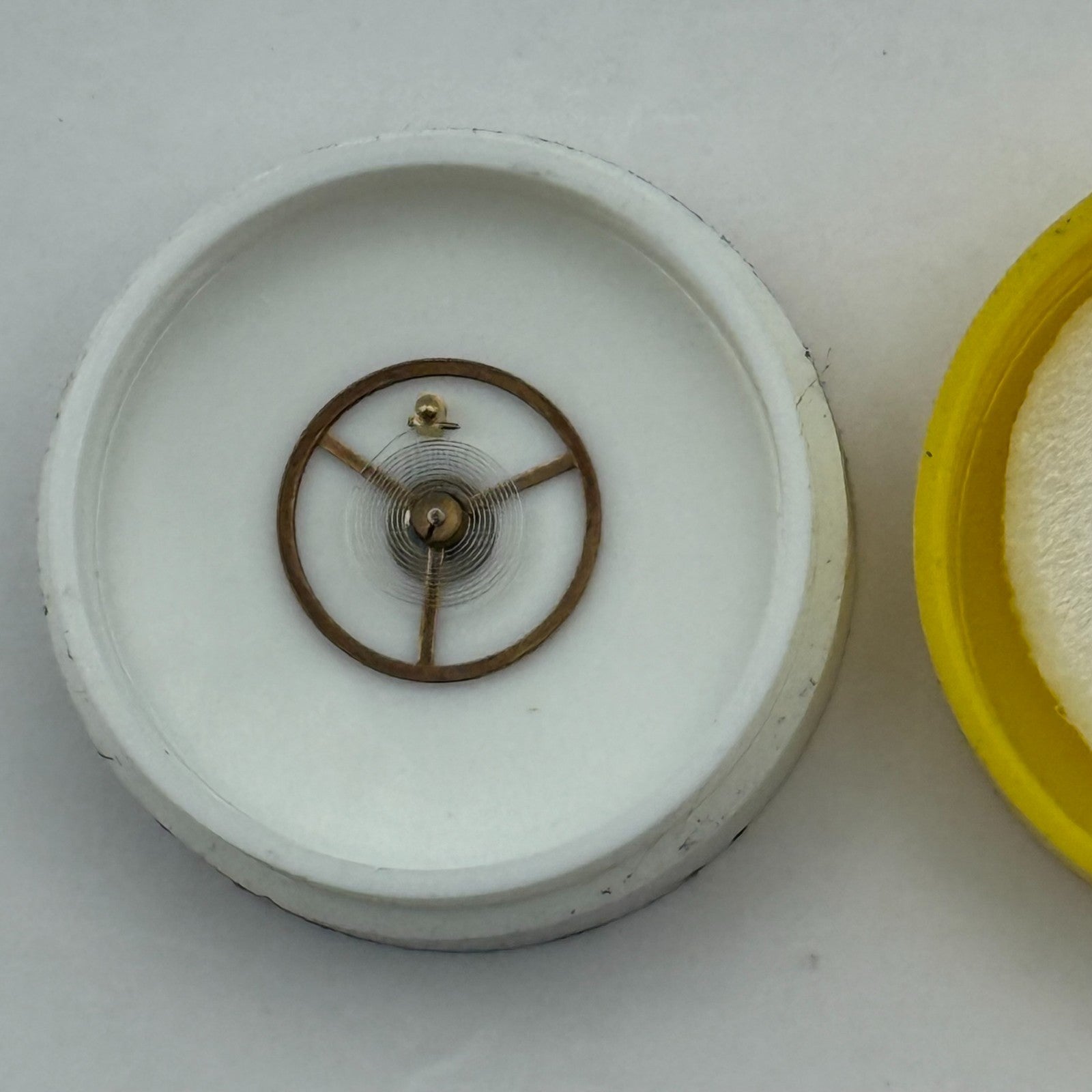 Balance Complete Renata Watch Movement Parts Vintage Repair UNCLEAR