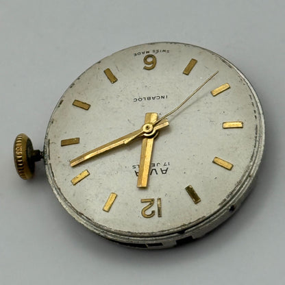 Ava FHF ST 96 Watch Movement Running Manual Wind Vintage Parts Repair 25.9mm