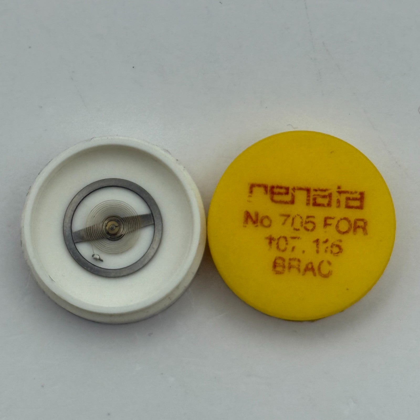 Brac 107 116 Balance Wheel Complete And Spring 705 Renata Watch Movement Parts 