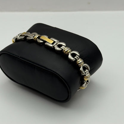 20mm Working Ladies Anne Klein III Two Tone Bracelet Quartz Watch 6.25 Inches