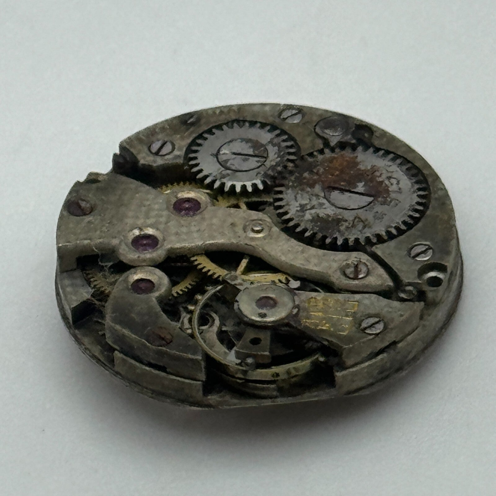 19.7mm Visible Patent 51489 FHF 8 Manual Wind Swiss Watch Movement PARTS SPARES