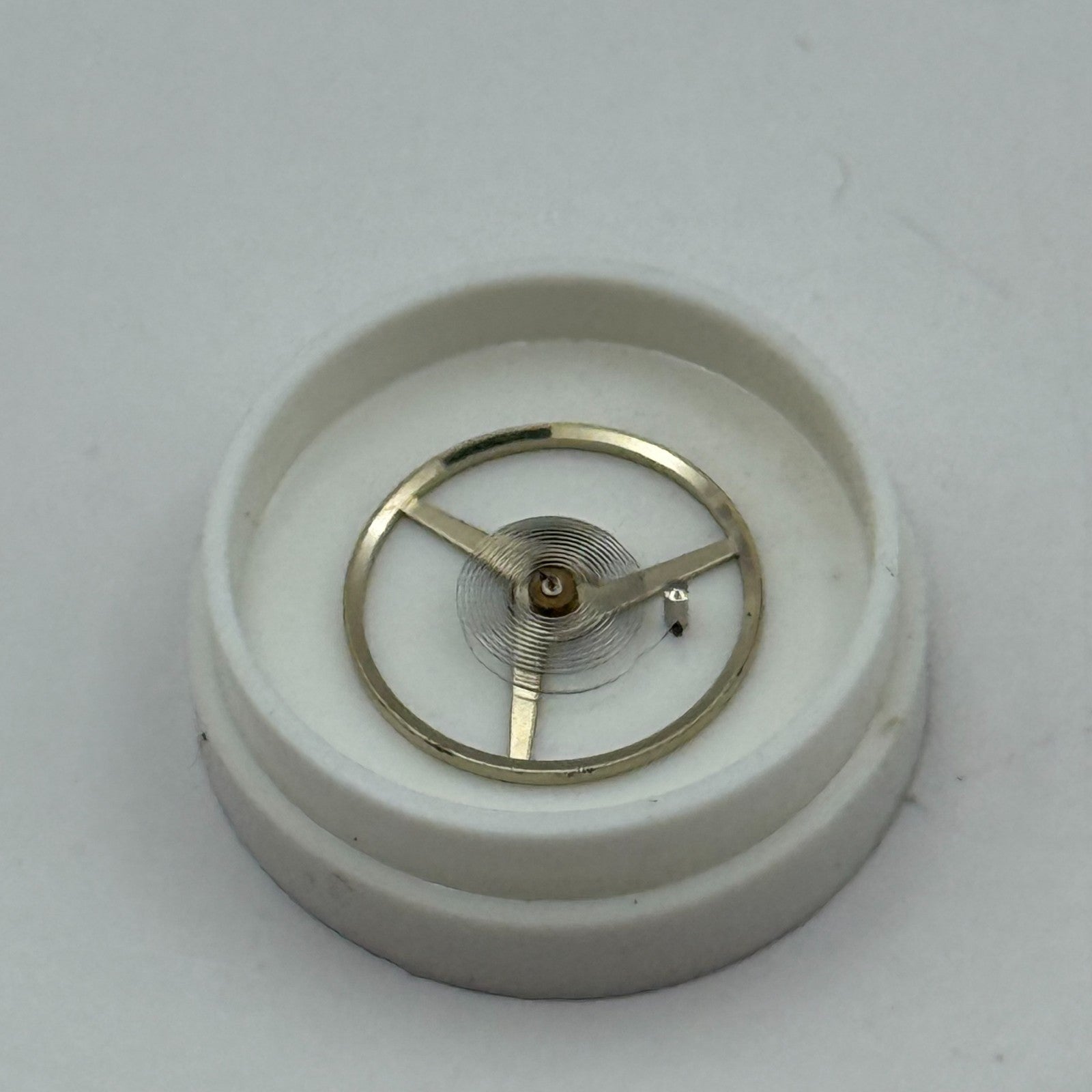 Felsa 4000 4010 Balance Wheel Complete And Spring 1435 M Watch Movement Parts 