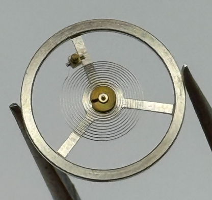 Ebosa 65 Balance Wheel Complete And Spring 12½’’’  942 Watch Movement Parts NOS