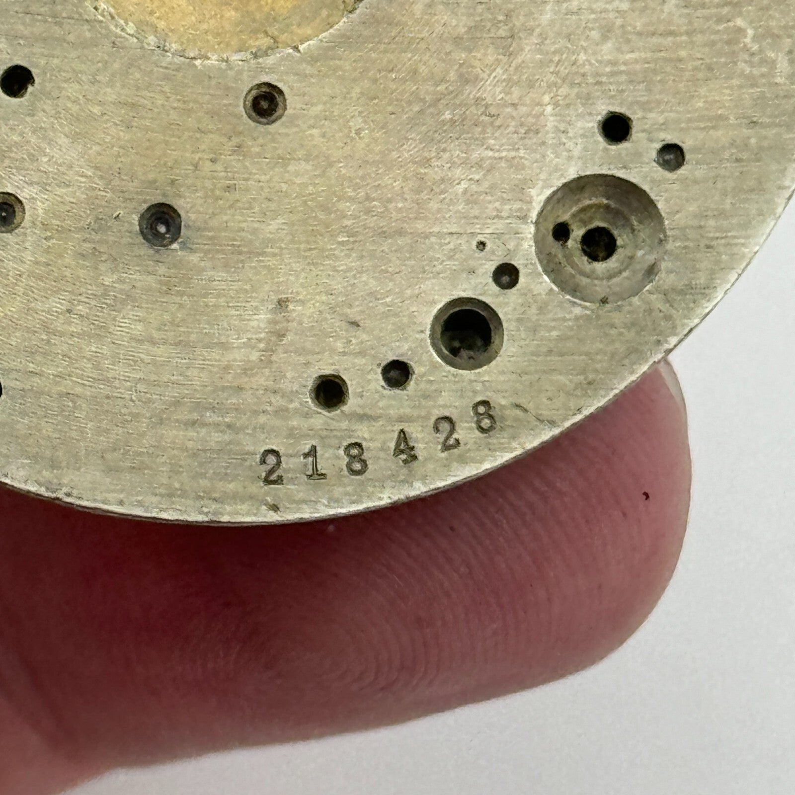 42.9mm Unidentified Swiss 15 Jewels Vintage Pocket Watch Movement PARTS SPARES