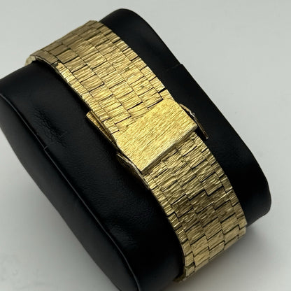 24mm Vintage Ladies Swiss Emperor Gold Plated Manual Wind Swiss FHF Watch PARTS