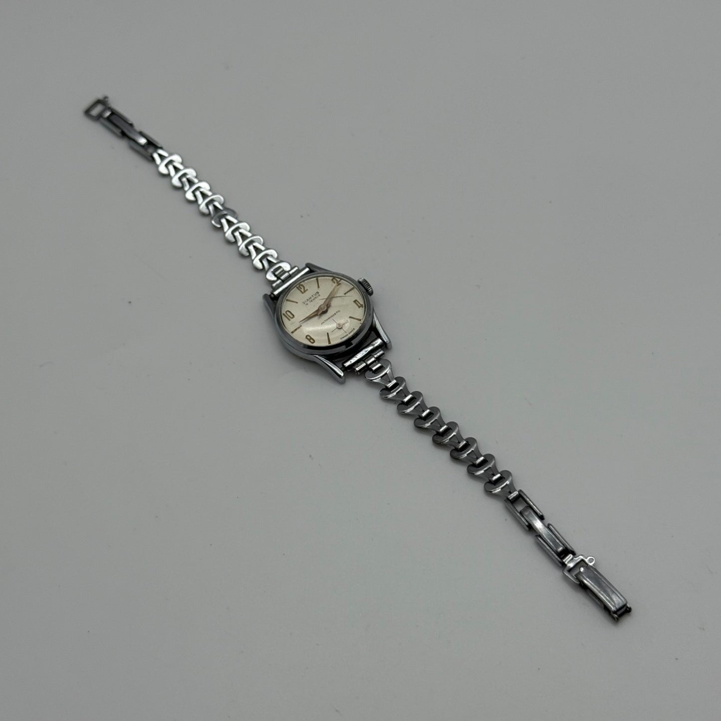 21mm Vintage Diantus 15 Jewels Sub Seconds Swiss Manual Wind Watch PARTS REPAIR