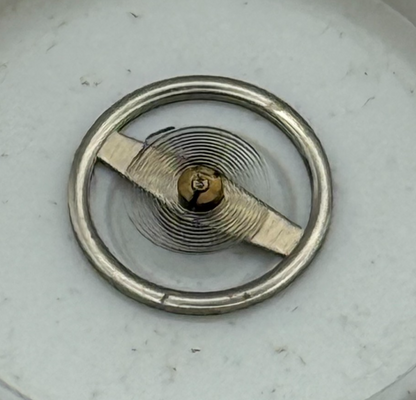 Brac 2061 Balance Wheel Complete And Spring 7¾’’’ 497 Watch Movement Parts 