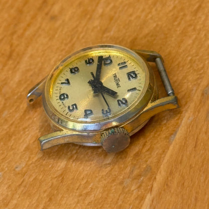 21mm Vintage Trutime Swiss Ronda RE 8133 Manual Wind Watch PARTS / REPAIR