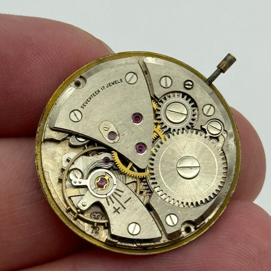 25.8mm Men's Verity FHF 72 Manual Wind 17 Jewels Swiss Made Watch Movement PARTS