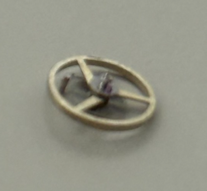 FEF 6620 Balance Wheel Complete And Spring 5½’’’ 1450 M Watch Movement Parts 