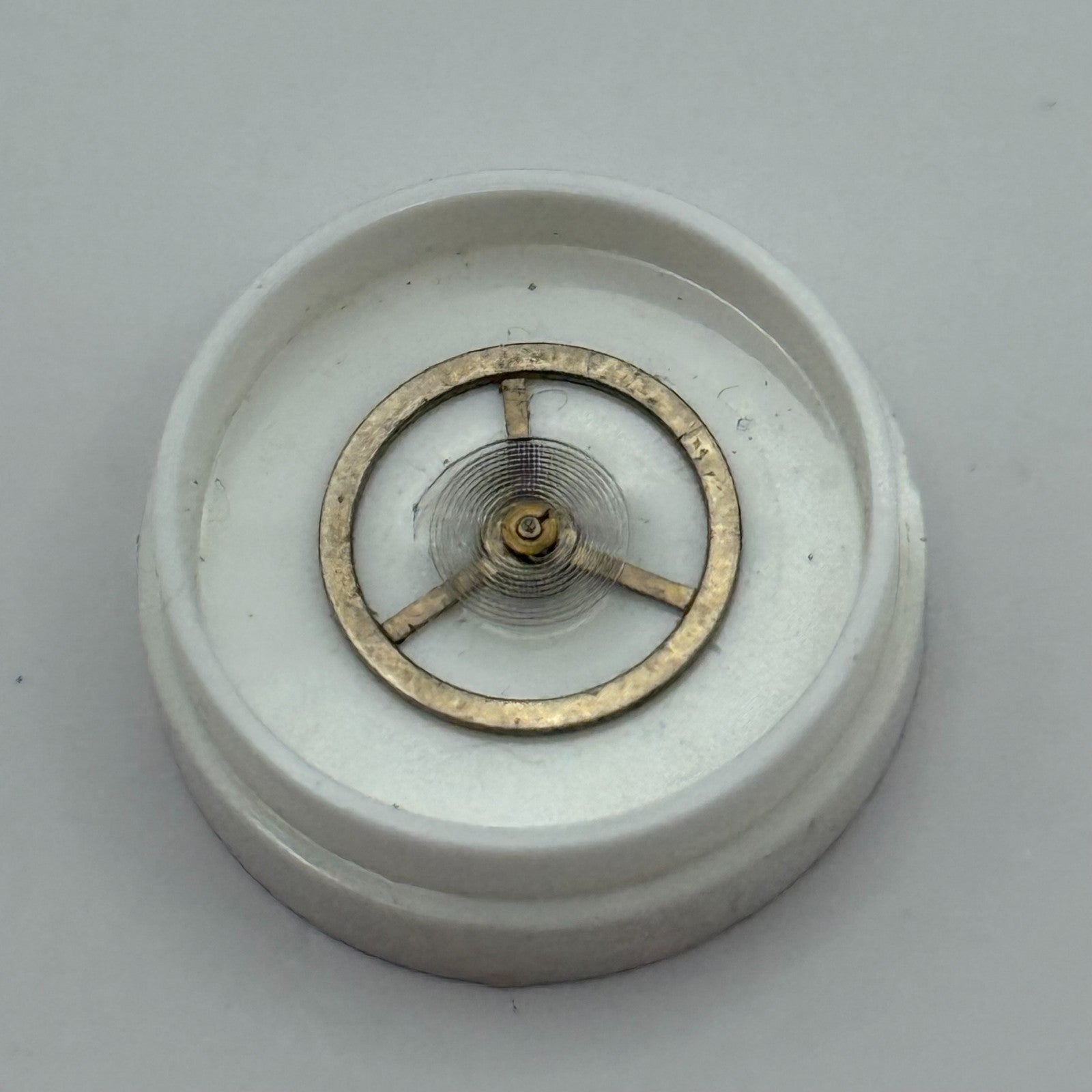 EB 8021 Balance Wheel Complete And Spring  10½’’’ 1253 Watch Movement Parts NOS