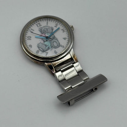 Me to You Quartz Fob Nurse Watch Teddy Bear Dial Working 31mm New Battery