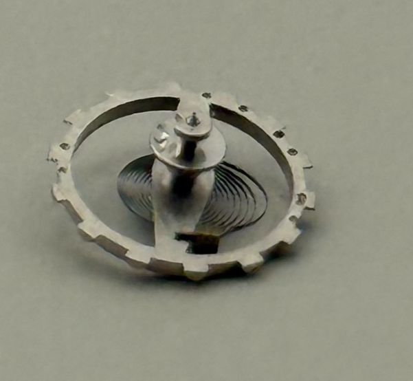 EB 1225 Balance Wheel Complete And Spring 5¼’’’ 112 M Watch Movement Parts NOS