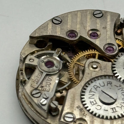 Centaur Mark II Watch Movement Running Manual Wind Vintage Parts Repair 23.6mm
