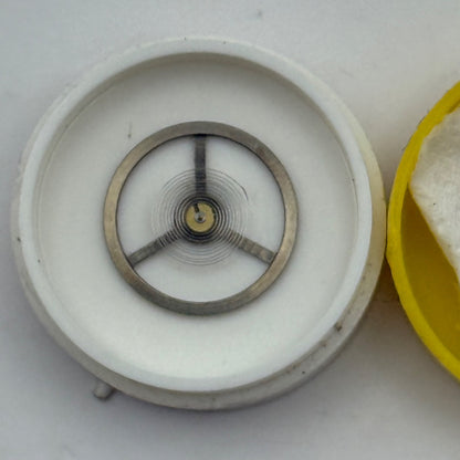 Ebosa 65 Balance Wheel Complete And Spring 12 1/2''' 942 Watch Movement Parts 