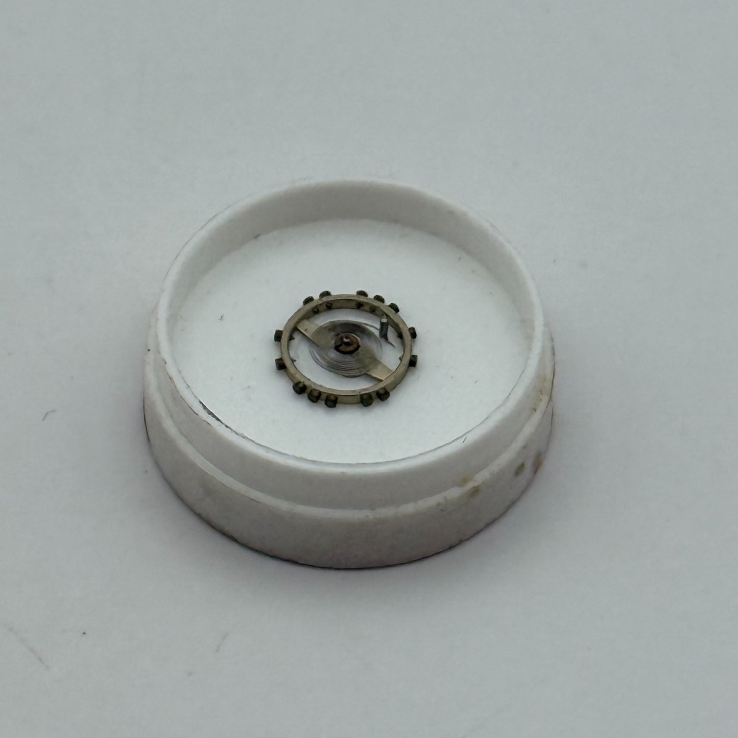 AS 976 1012 Balance Wheel Complete And Spring  29 M Watch Movement Parts NOS