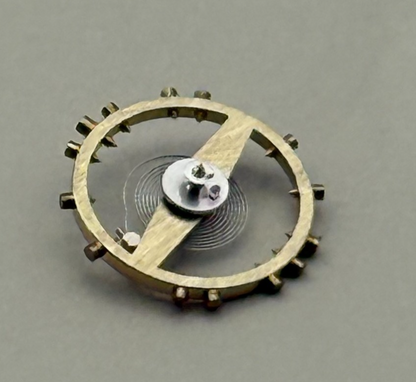 FHF 120 Balance Wheel Complete And Spring 6¾–8’’’ 205 M Watch Movement Parts NOS