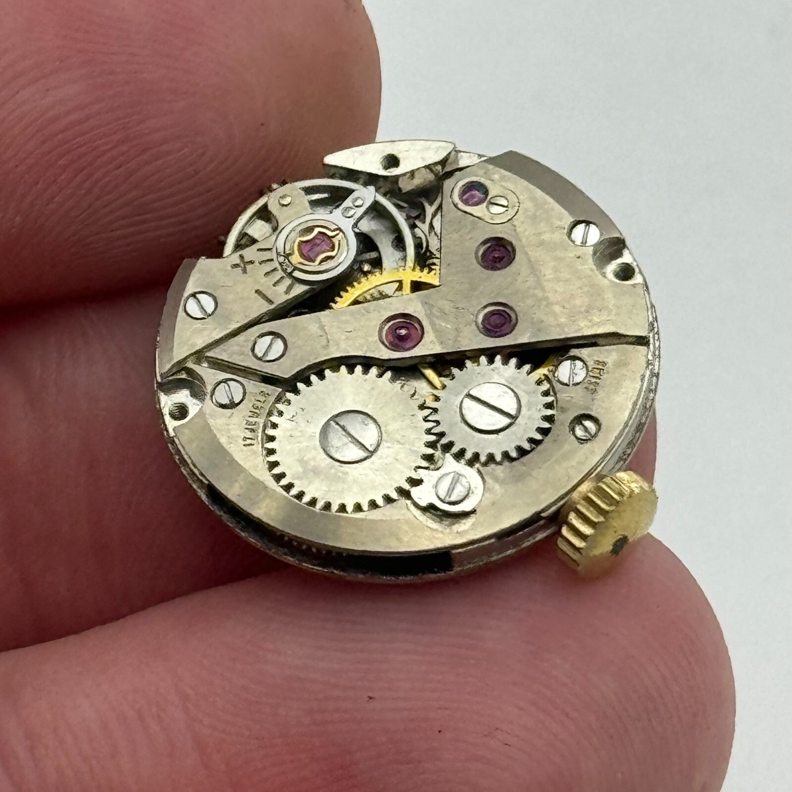19.7mm Running Altus ETA 980 Manual Wind 17 Jewels Watch Movement PARTS REPAIR