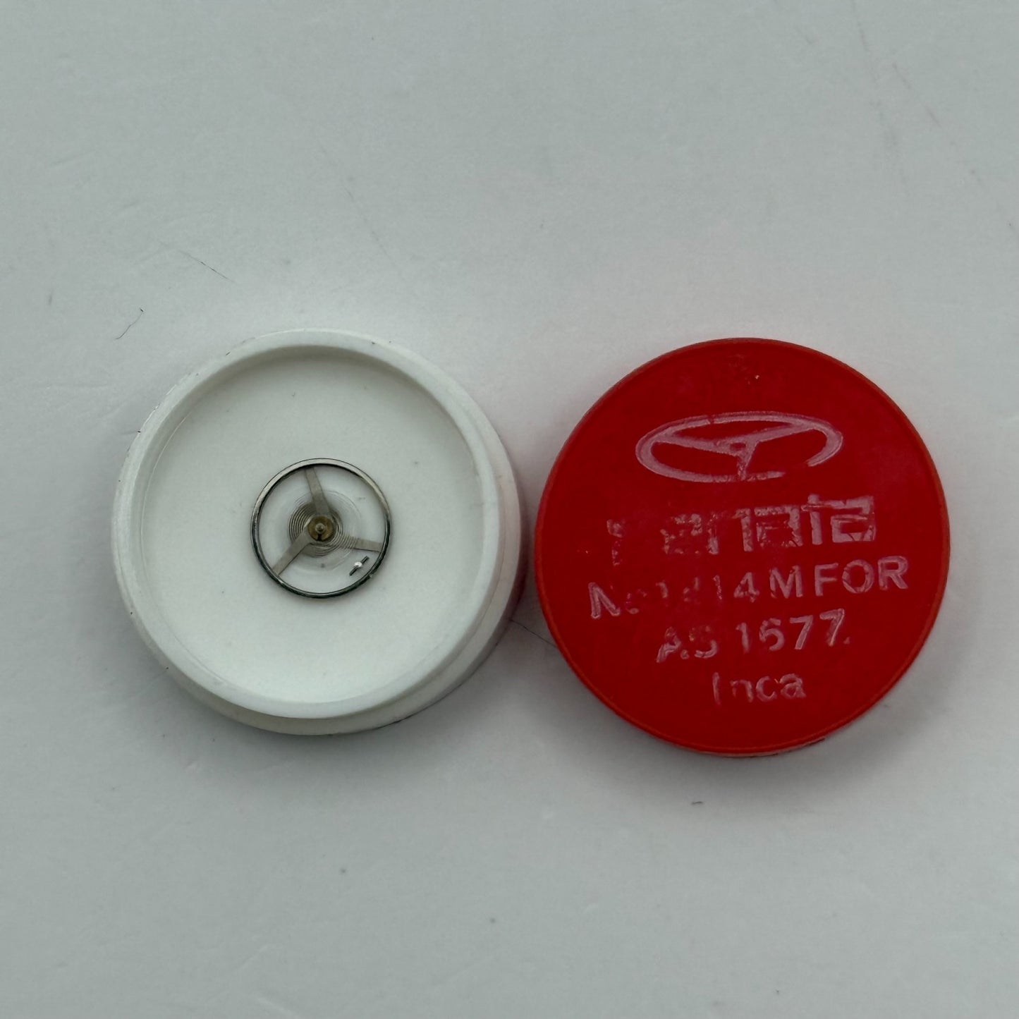 AS 1677 Balance Wheel Complete And Spring Inca 1414 M Watch Movement Parts NOS