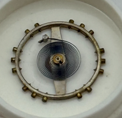 ETA 2390 2401 Balance Wheel Complete And Spring 1419 M Watch Movement Parts NOS