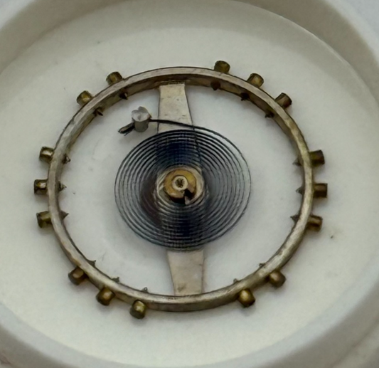 ETA 2390 2401 Balance Wheel Complete And Spring 1419 M Watch Movement Parts NOS