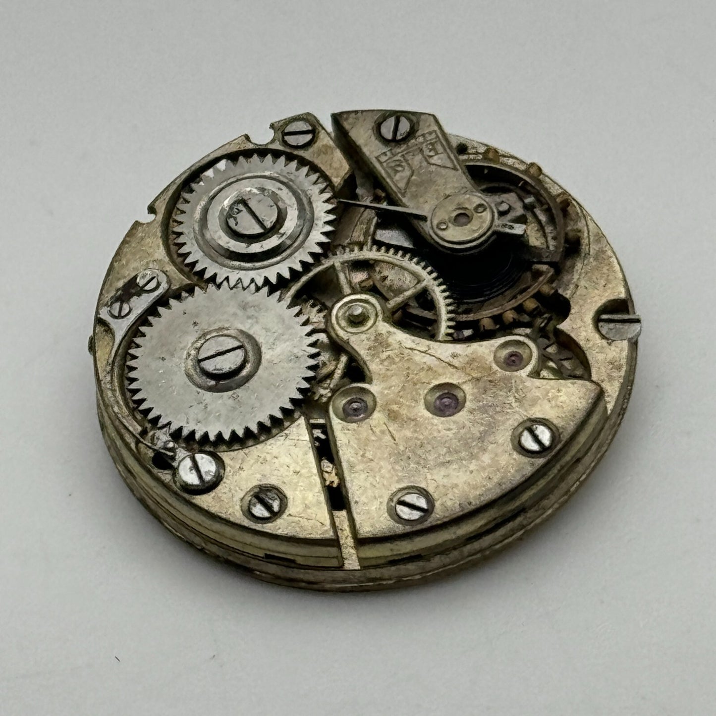 23.6mm Patent 9526935 Interesting Manual Wind Swiss Watch Movement PARTS SPARES