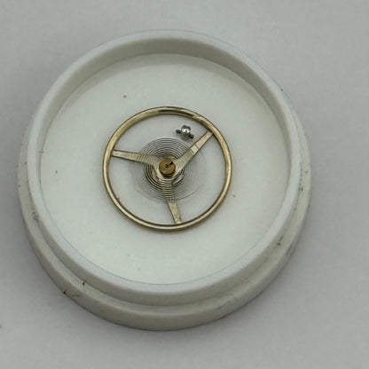 FEF 6670 6677Balance Wheel Complete And Spring 1817 M Watch Movement Parts NOS